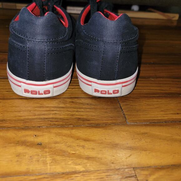 Polo Ralph Lauren Mens Hanford Sneakers Tennis Shoes Canvas Size 13D - Picture 4 of 10